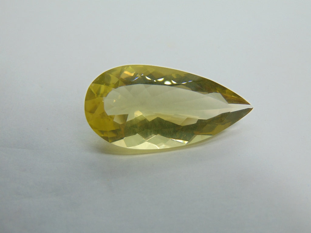 Quartzo Verde Ouro 32,95 quilates 35 x 17 mm