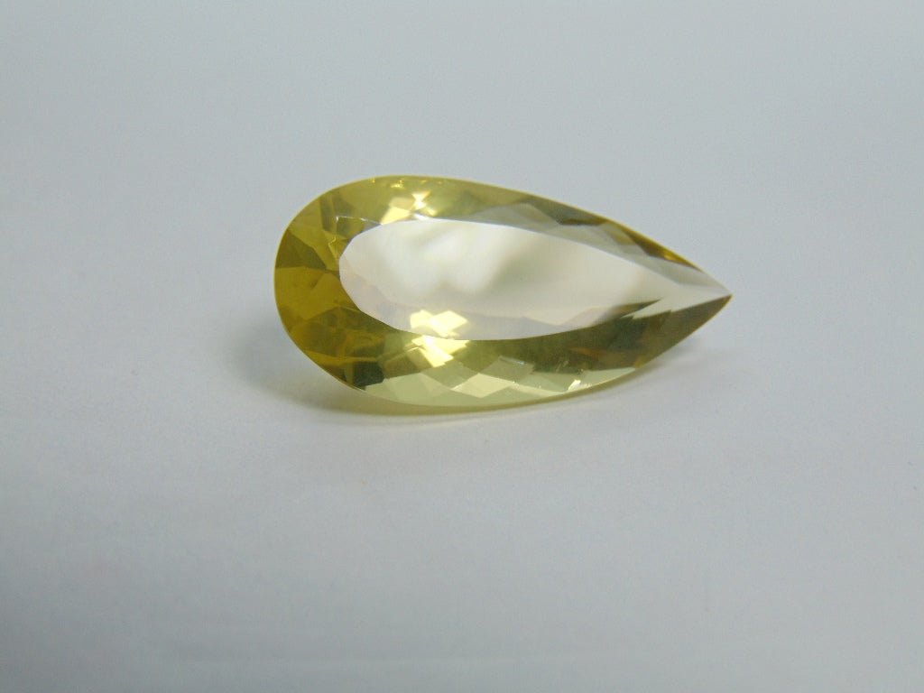 Quartzo Verde Ouro 32,95 quilates 35 x 17 mm