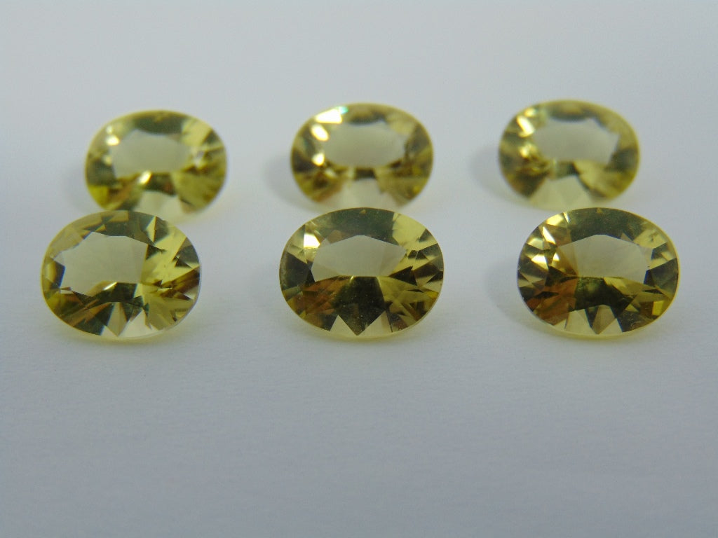 10.10ct Green Gold Calibrado 8x6mm