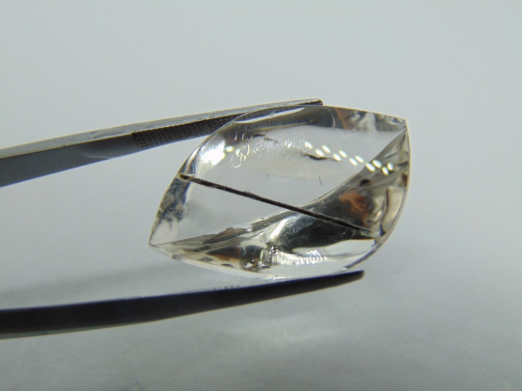 21.25ct Quartz Inclusion 26x16mm