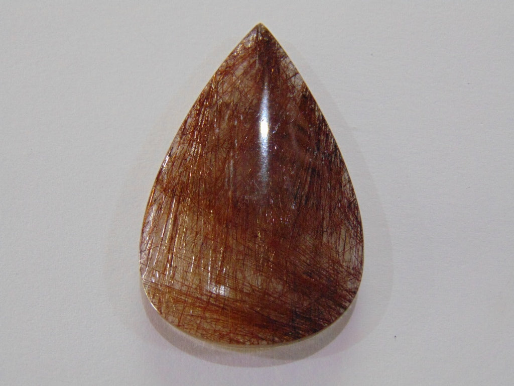 Inclusão de Quartzo 45,80ct 42x27mm