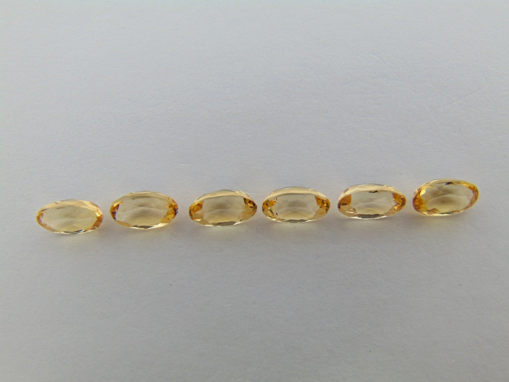 3.20ct Imperial Topaz Calibrated 6x4mm