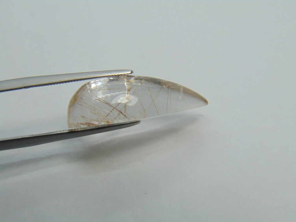 14.25ct Quartz Inclusion 14x12mm