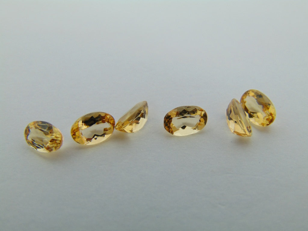 Topázio Imperial 3,20ct Calibrado 6x4mm