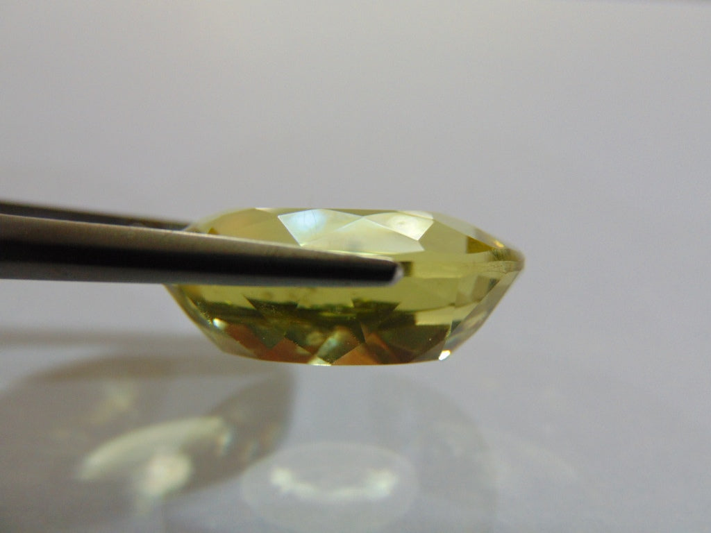 22.10ct Green Gold 19x15mm