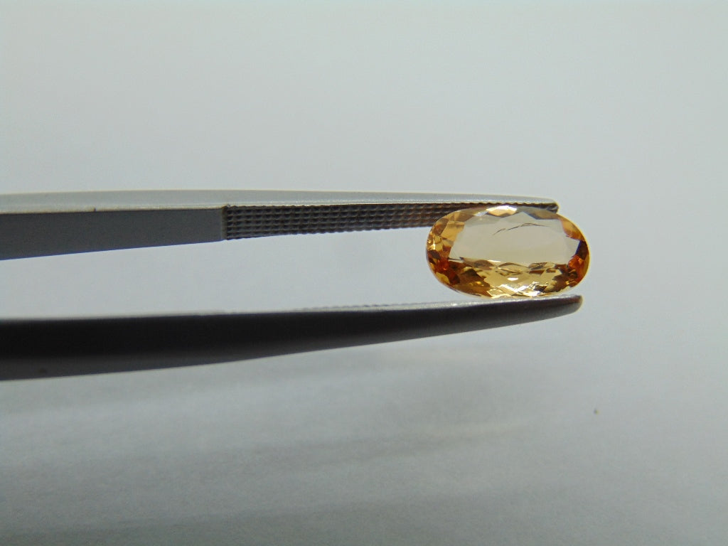 1.25ct Imperial Topaz 9x5mm