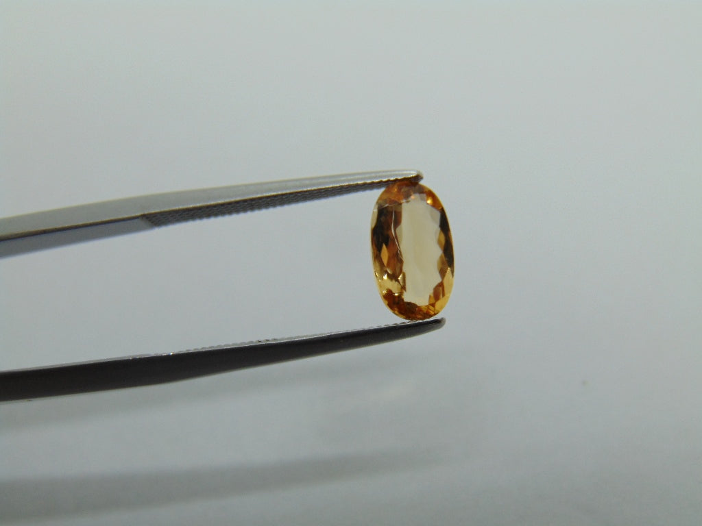 Topázio Imperial 1,25ct 9x5mm