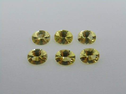 9,70cts Quartzo (ouro verde) calibrado