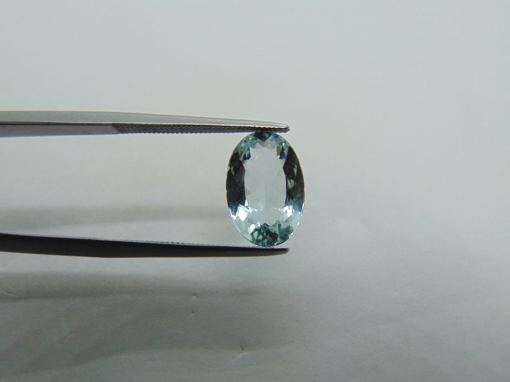 2.55ct Aquamarine 12x8mm