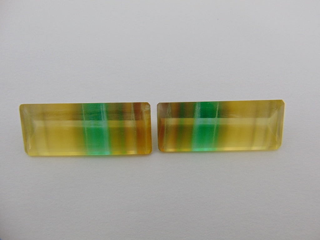 Fluorita de 86,20 cts (par)