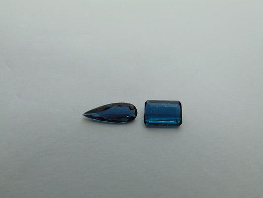 Turmalina 1,80ct 12x4mm 8x5mm