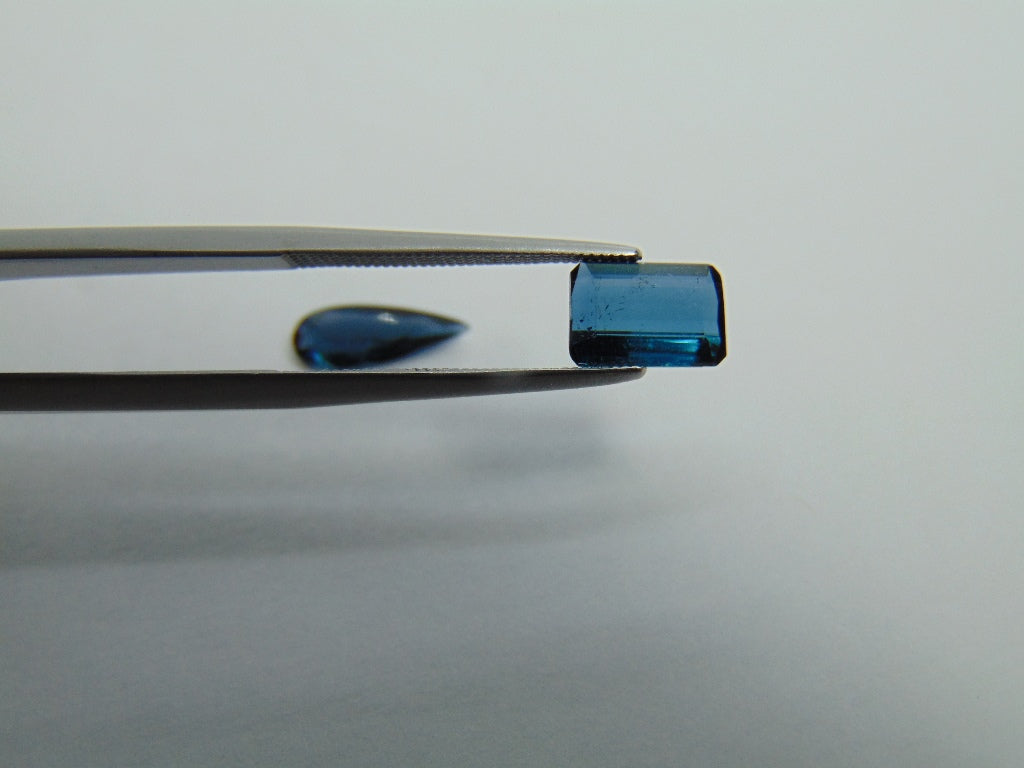 Turmalina 1,80ct 12x4mm 8x5mm