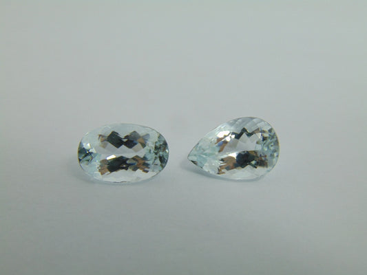 Água-marinha de 7,40 cts