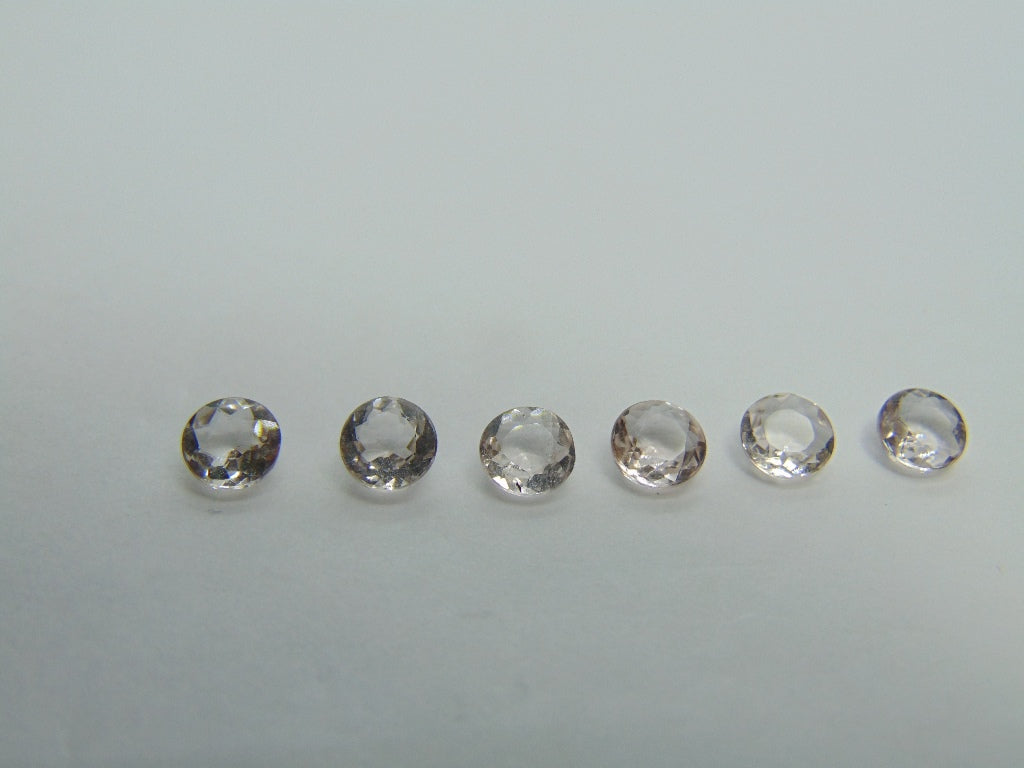 2.60ct Morganite Calibrated 5mm