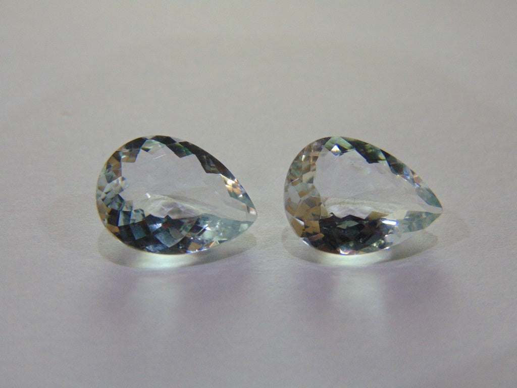 Aquamarine de 8,30 ct (par)