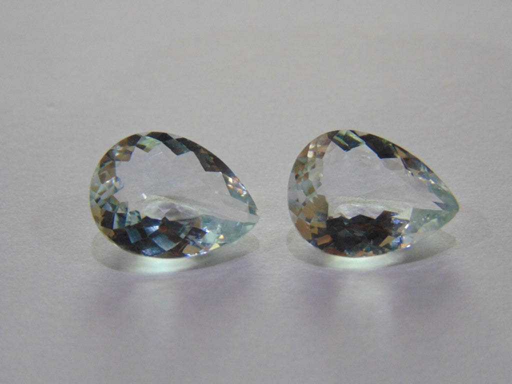 Aquamarine de 8,30 ct (par)