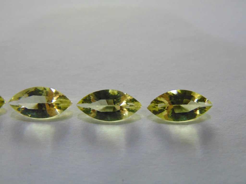 6,50 quilates de quartzo ouro verde (calibrado)