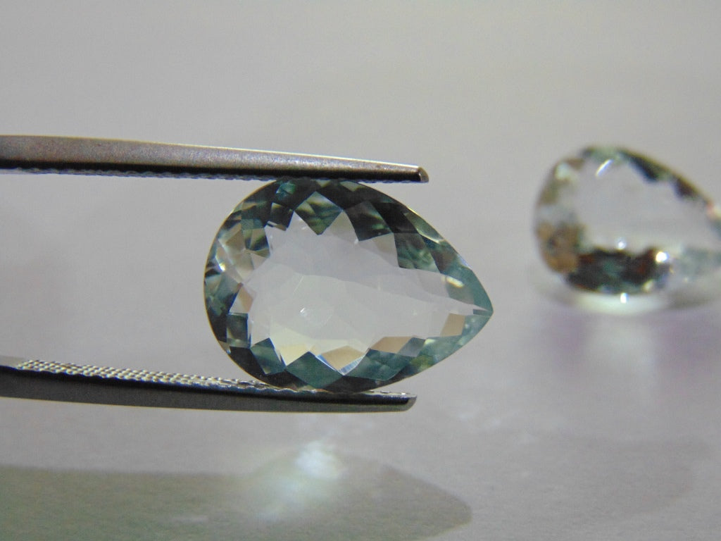 Aquamarine de 8,30 ct (par)