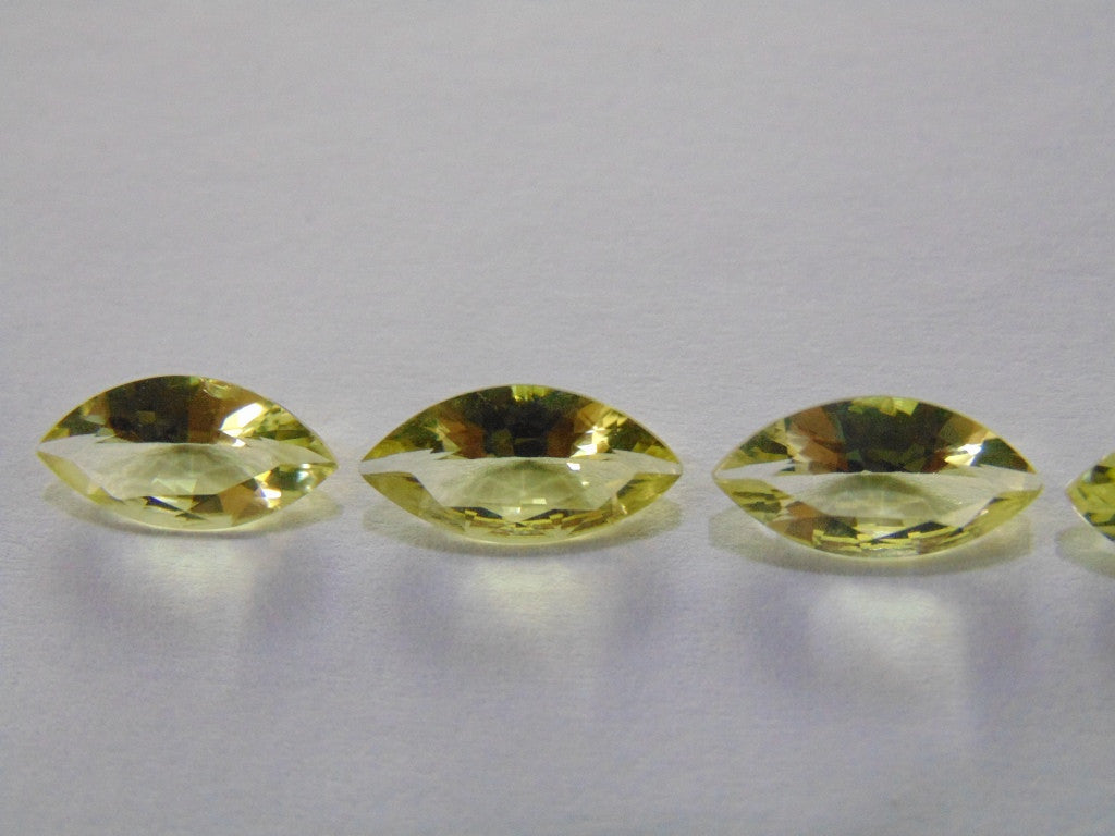 6,50 quilates de quartzo ouro verde (calibrado)