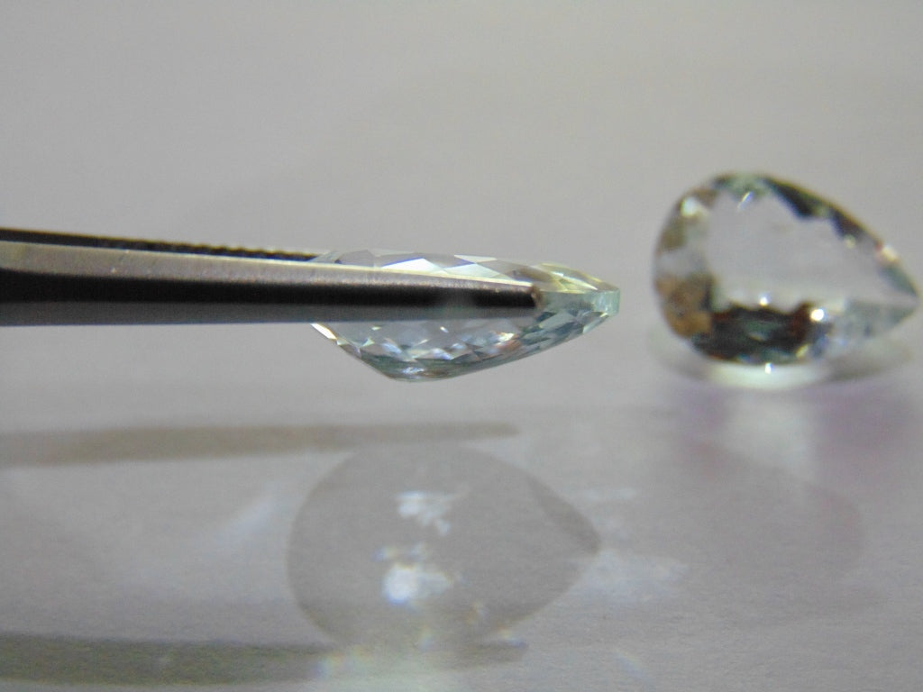 Aquamarine de 8,30 ct (par)