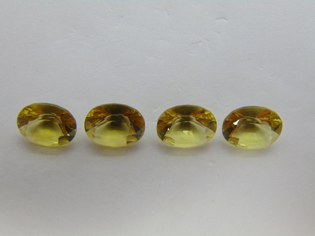 9.15ct Quartz Green Gold Calibrated 10x8mm