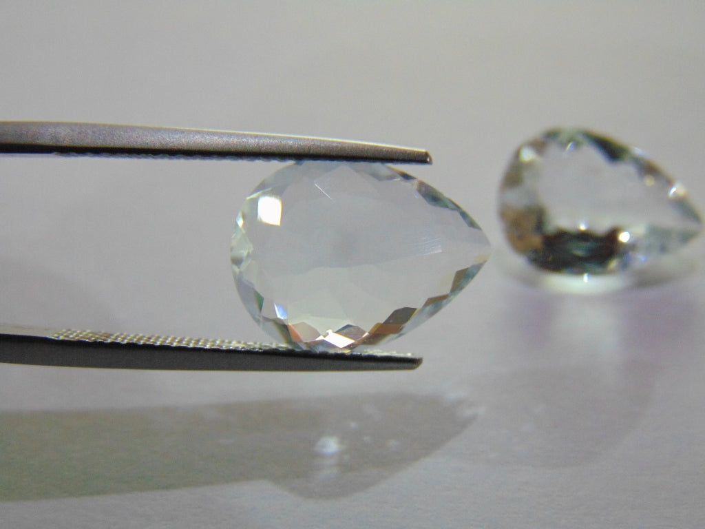 Aquamarine de 8,30 ct (par)