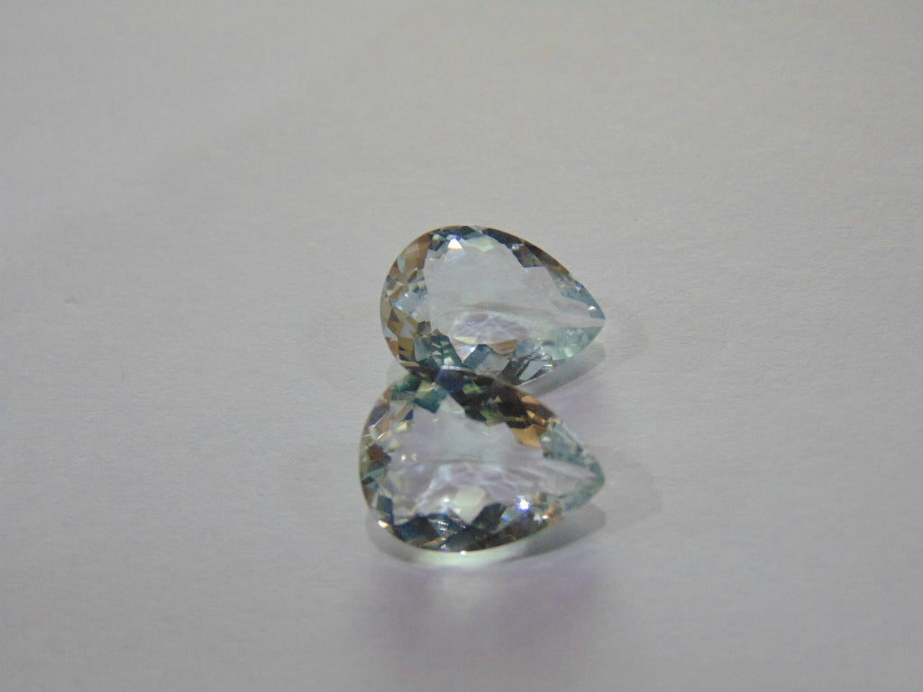 Aquamarine de 8,30 ct (par)