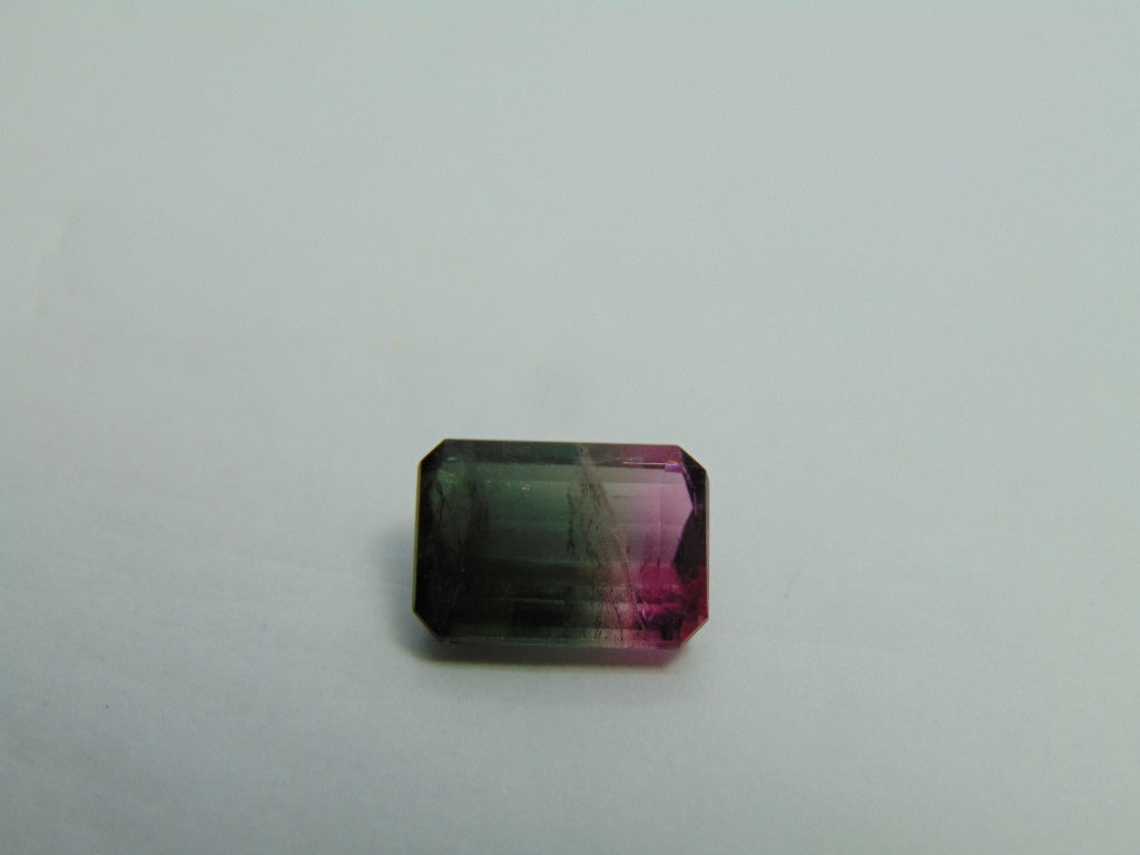 3.75ct Tourmaline Bicolor 11x8mm