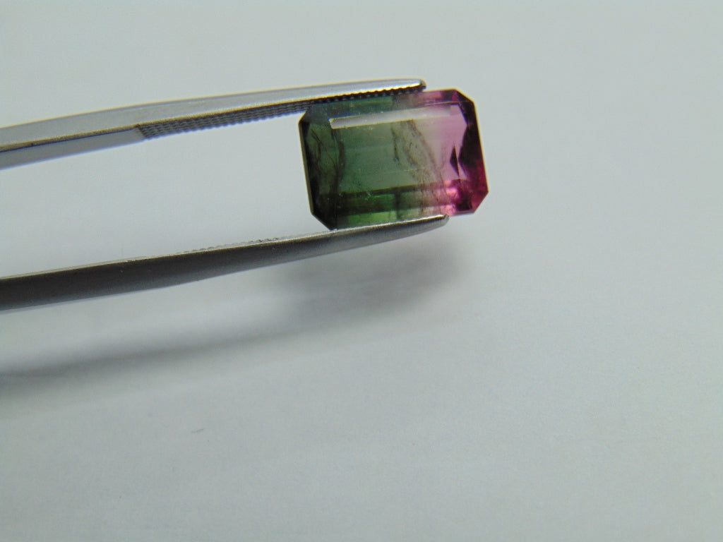 3.75ct Tourmaline Bicolor 11x8mm