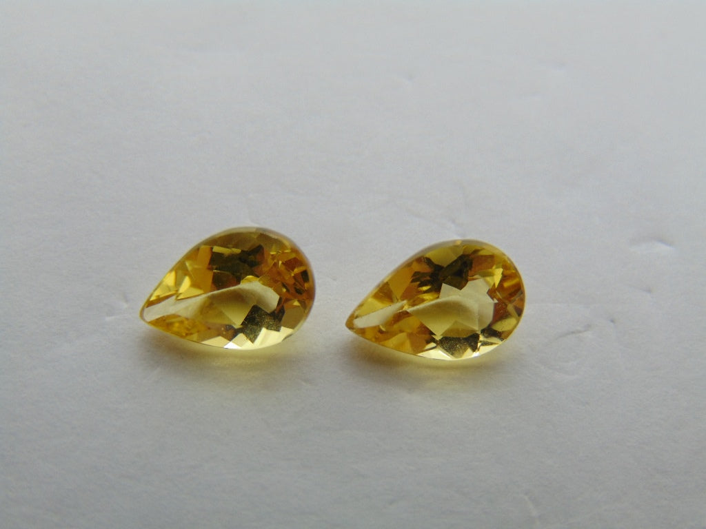 2.30ct Beryl Pair 9x6mm