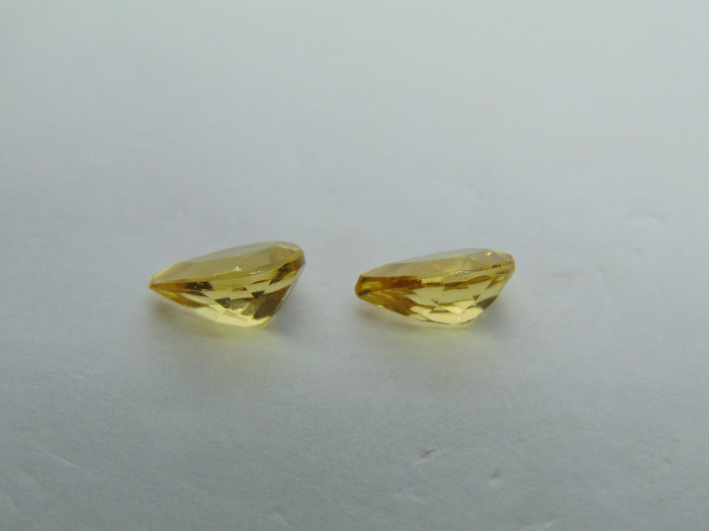 2,30ct Berilo Par 9x6mm