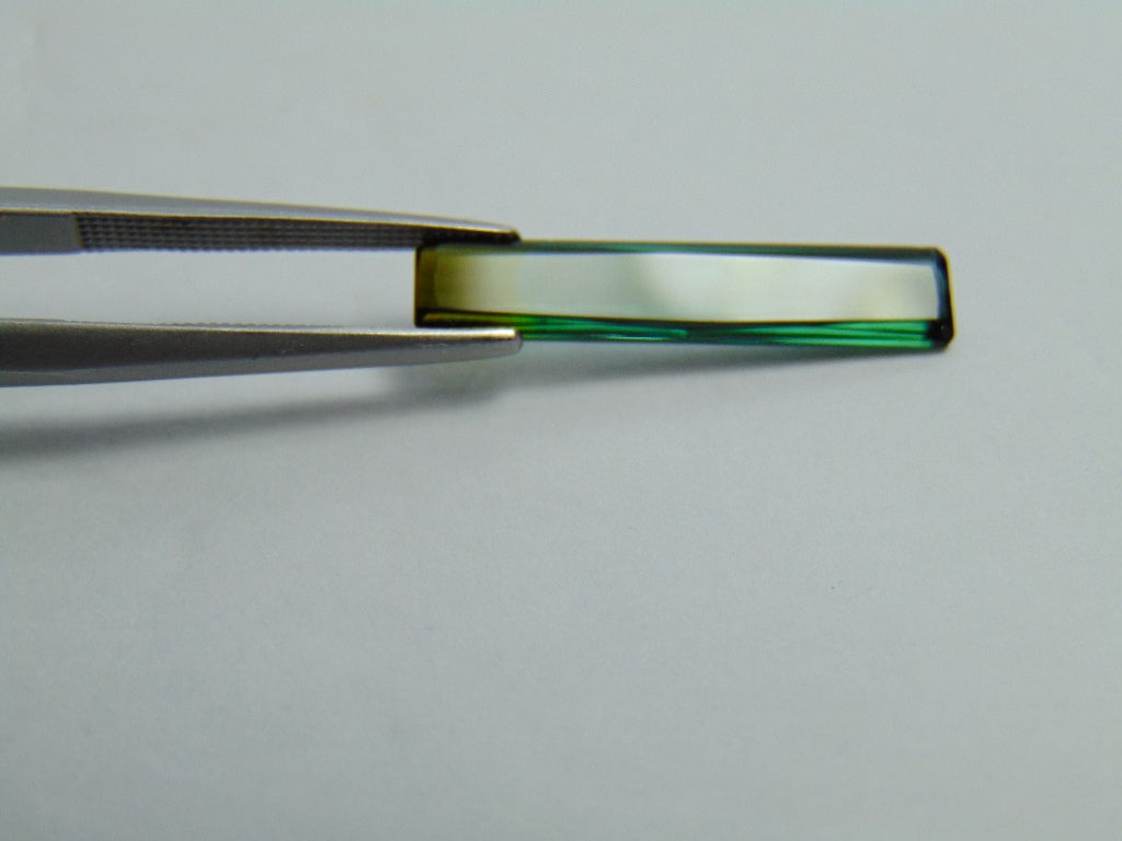 Turmalina Bicolor 2,30ct 22x4mm