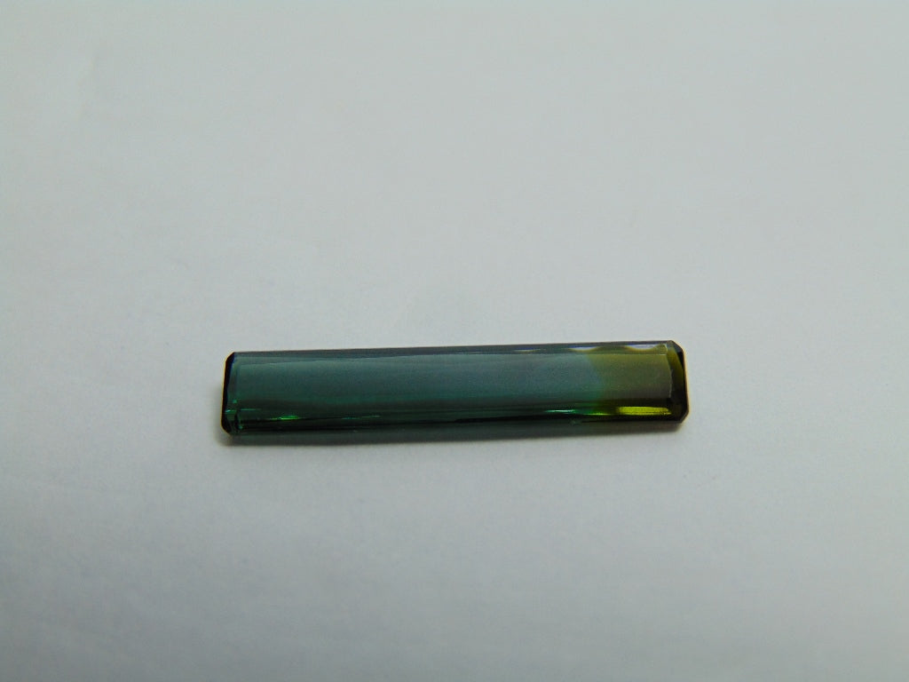 Turmalina Bicolor 2,30ct 22x4mm