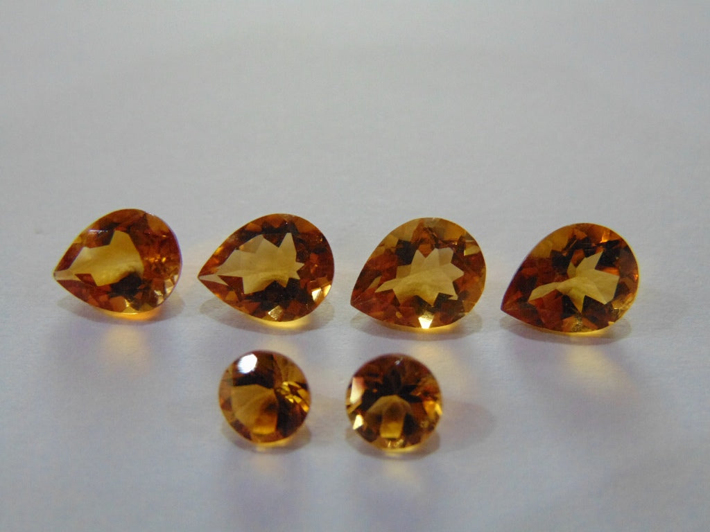 9,90 ct Citrino (conjunto)