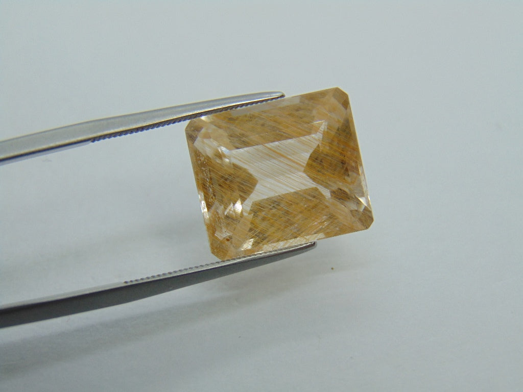 Topázio 16,70 ct com inclusão 15x13mm