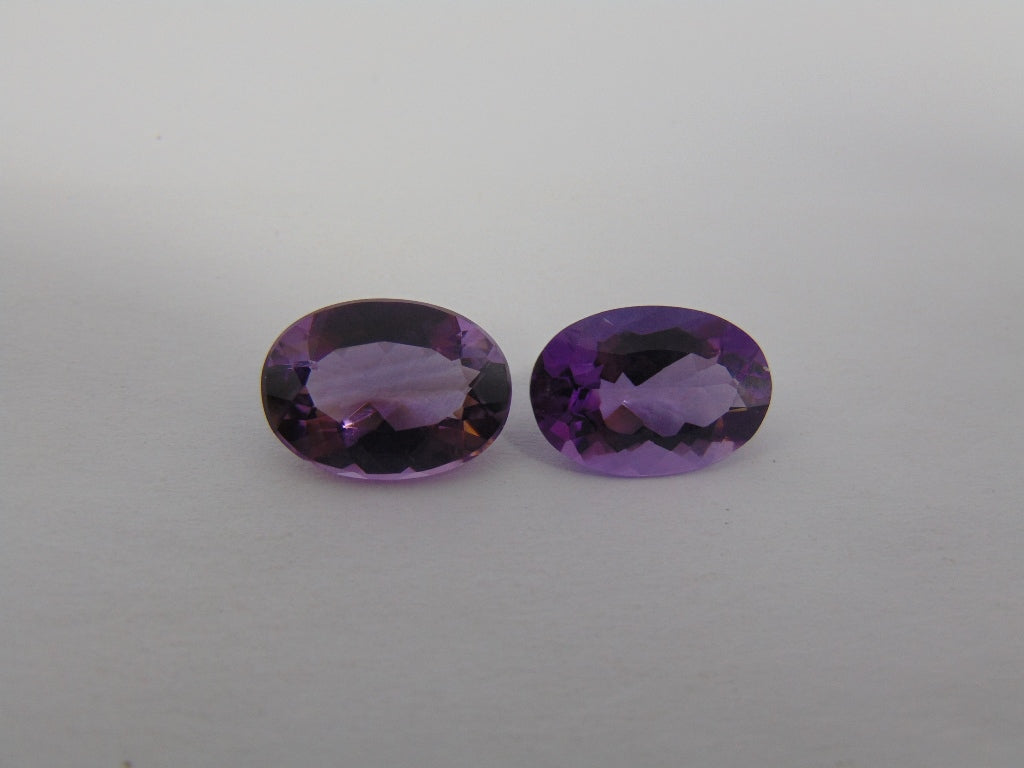 10ct Amethyst Calibrated 14x10mm