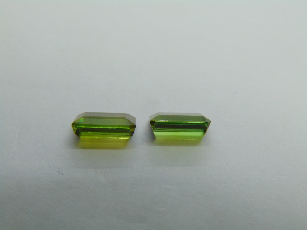 Par Turmalina 2,60ct 8x5mm