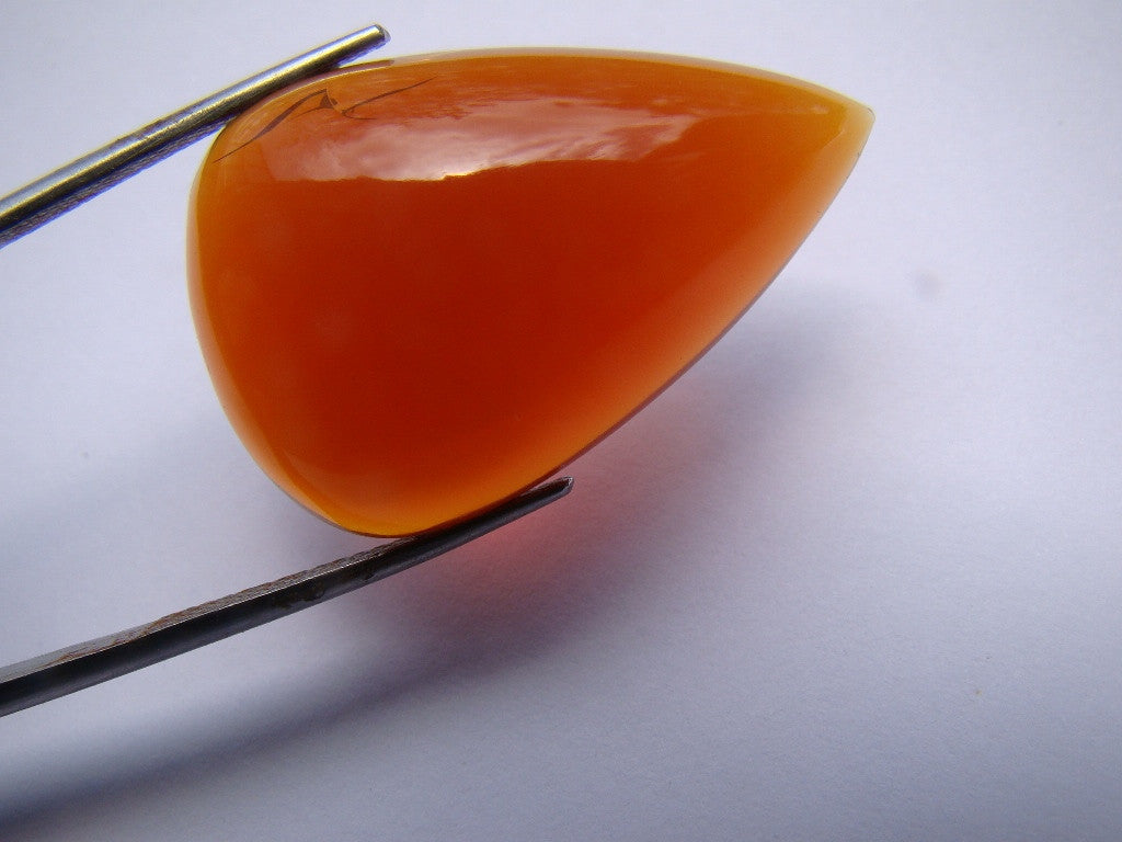 22.30ct Fire Opal Cabochon 29x19mm