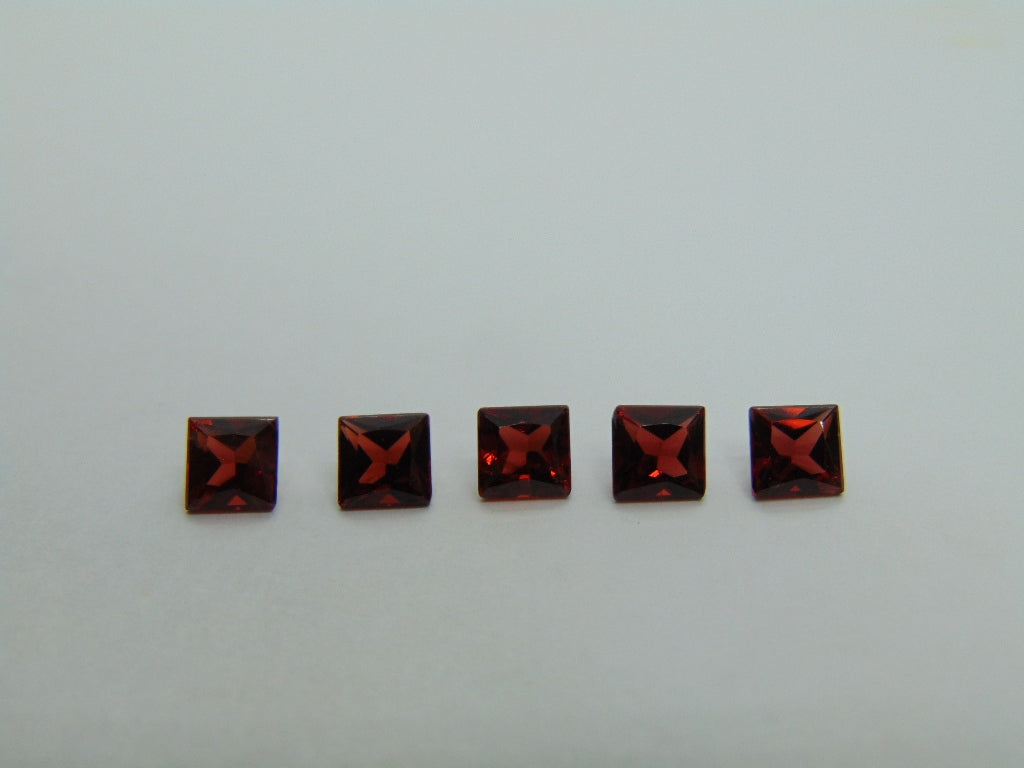 3.70ct Garnet Calibrated 5mm