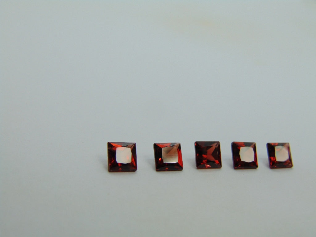 3.70ct Garnet Calibrated 5mm