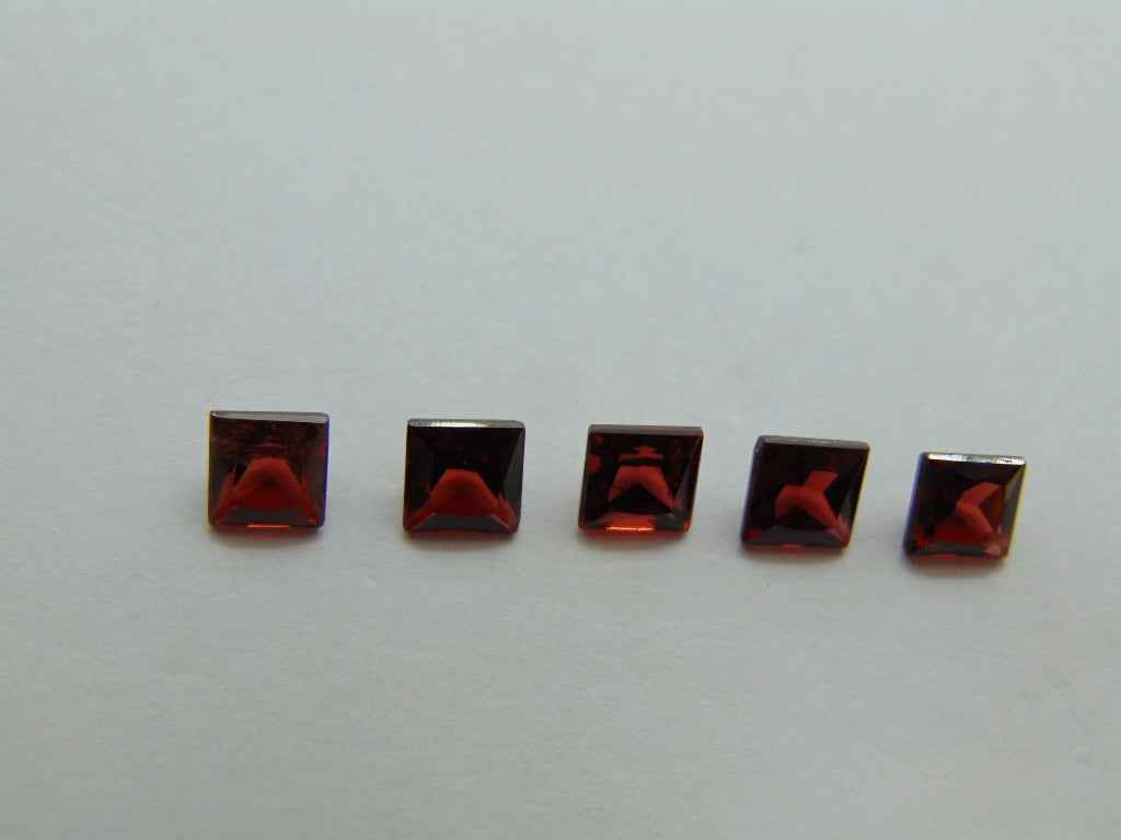 3.70ct Garnet Calibrated 5mm