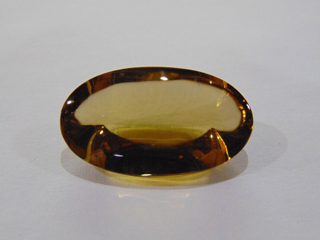 34.60ct Citrine 32x18mm