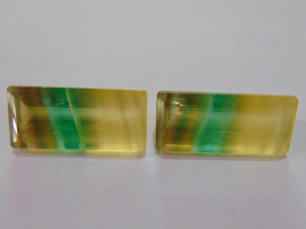 Fluorita 95,90ct (Par)