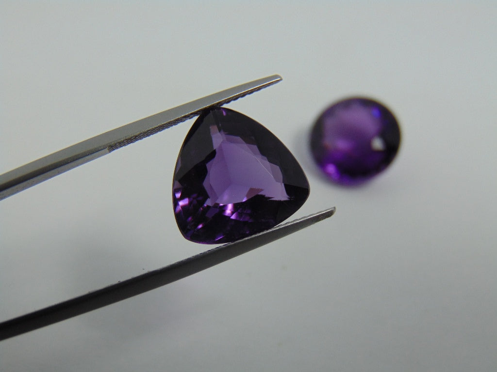 21.30ct Amethyst 15mm 14mm