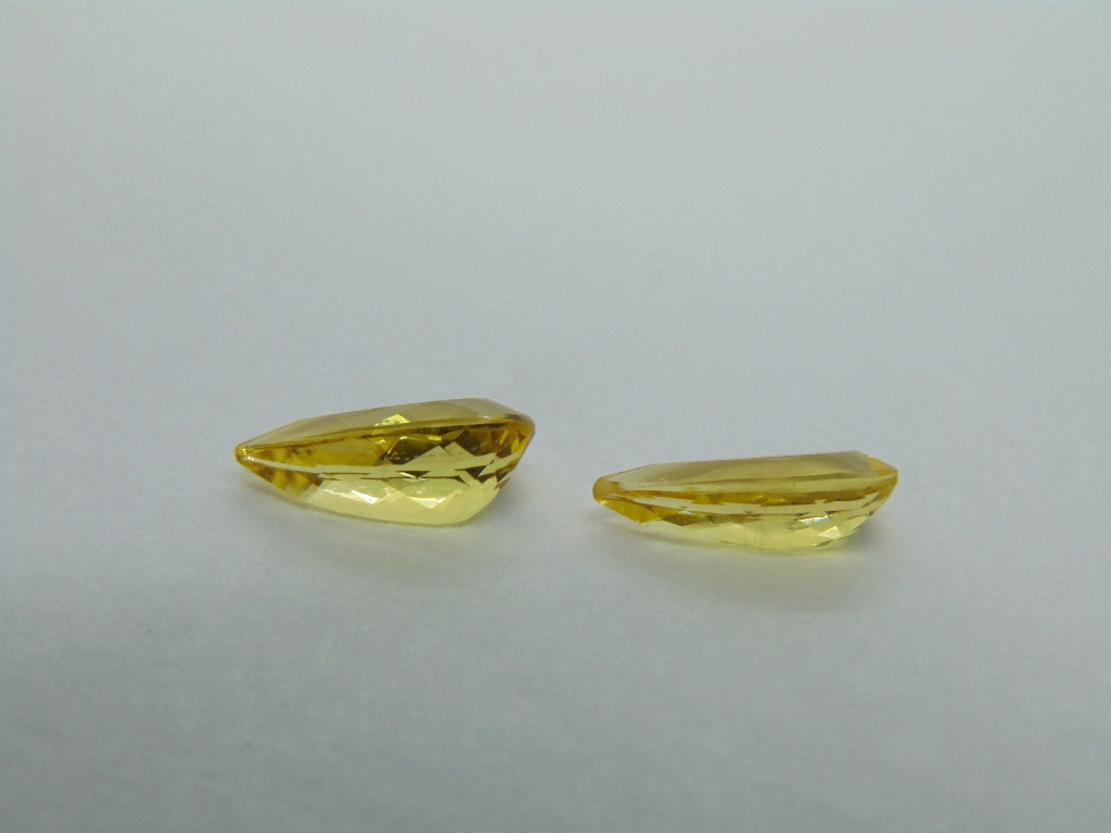 3,17ct Berilo 12x6mm 12x5mm