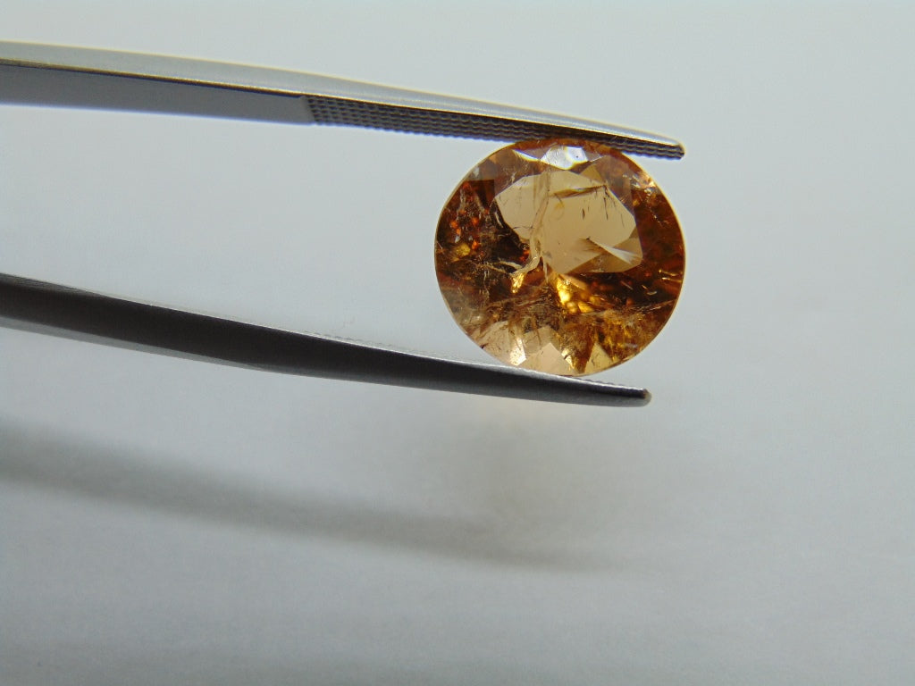 5.05ct Imperial Topaz 11mm