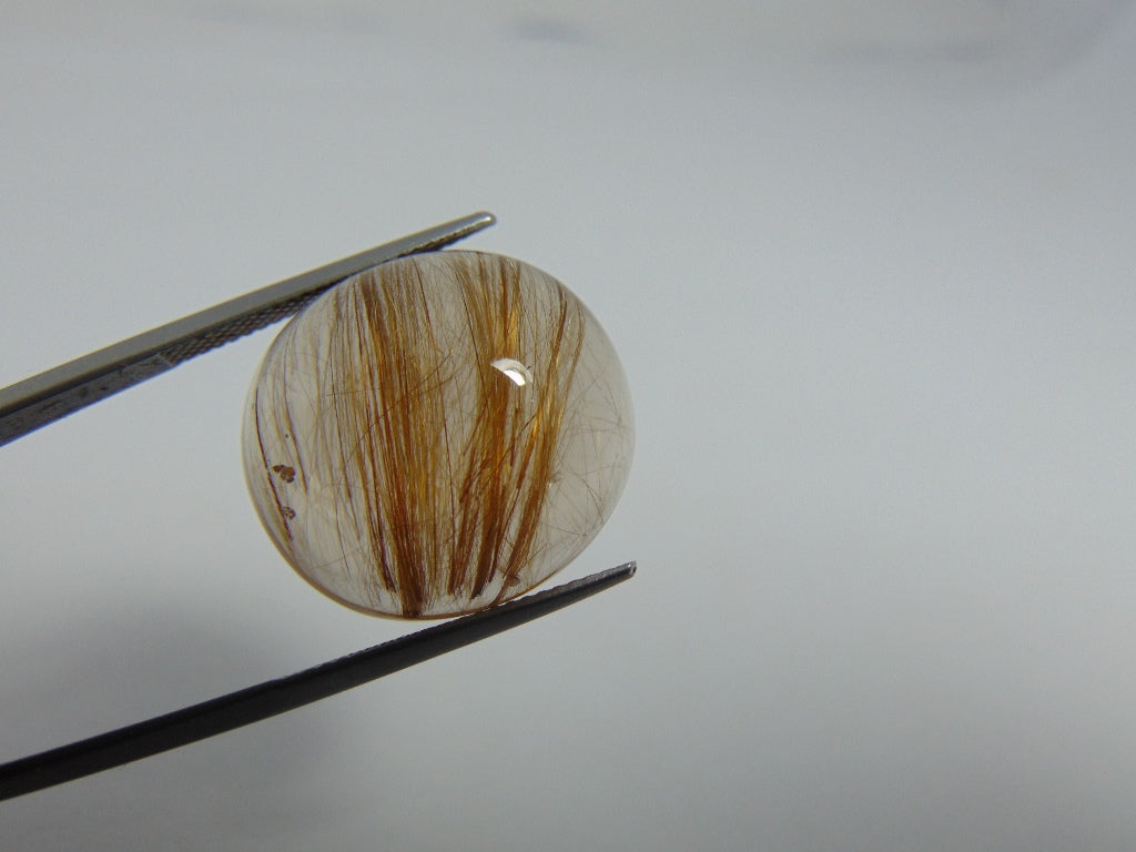 30.50ct Rutile Cabochon 21x10mm