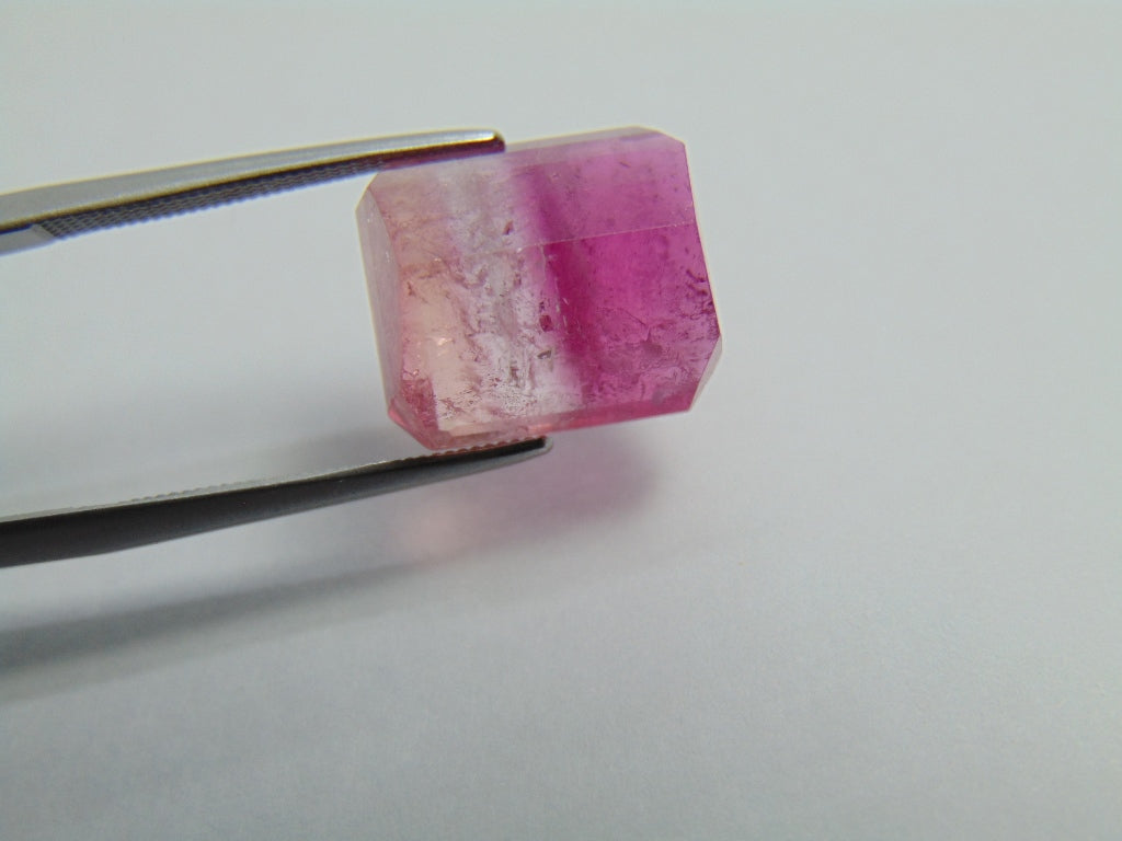 10.70ct Tourmaline Bicolor 13x11mm