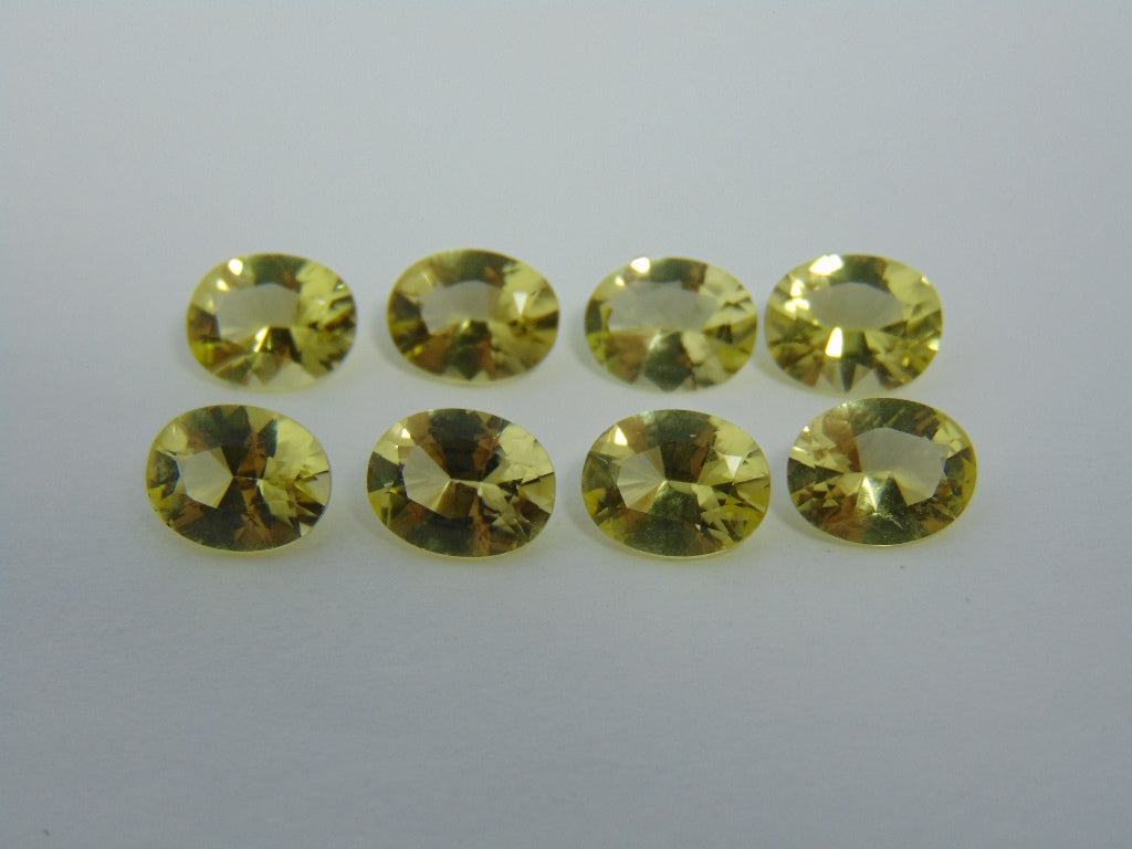 12,60cts Quartzo (ouro verde) calibrado