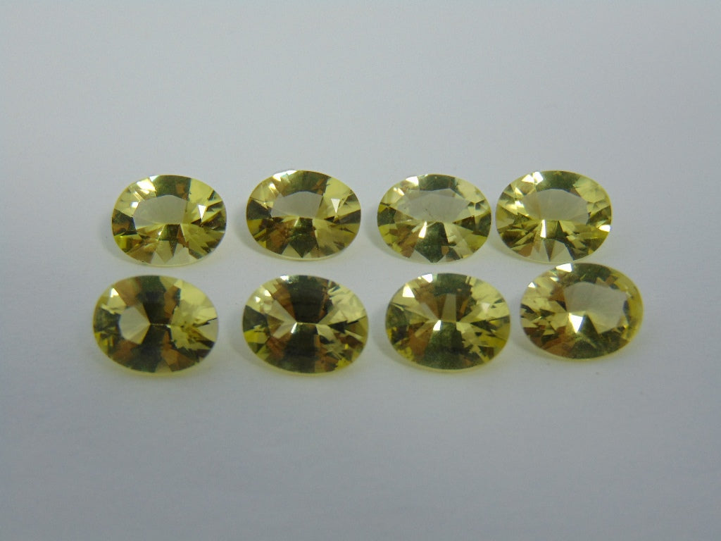 12,60cts Quartzo (ouro verde) calibrado